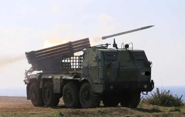 Ukrainian Military Receives APR-40 122 MLRS Assistance From Croatia