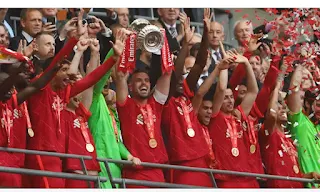 FA Cup Final: Liverpool lift FA Cup trophy after beating Chelsea on penalties