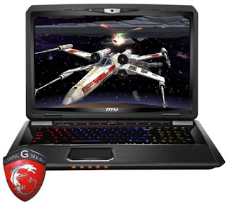 Notebook MSI GT780R