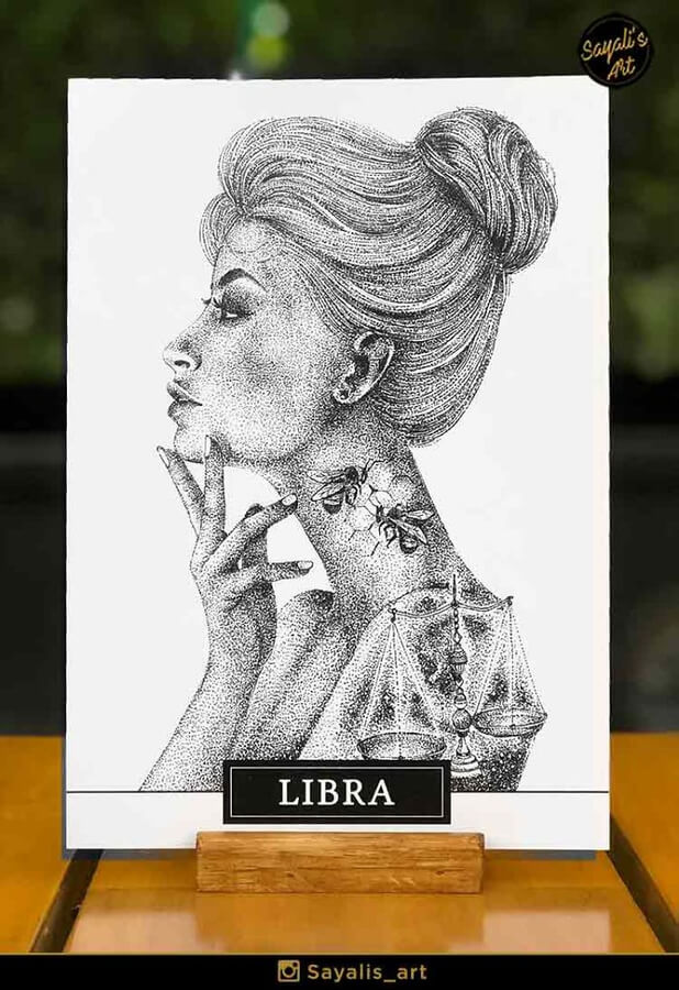 07-libra-zodiac-pointillism-drawing-ciali-hurambi-www-designstack-co