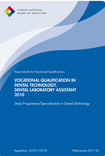 Vocational Qualification In Dental Technology, Dental Laboratory Assistant 2010