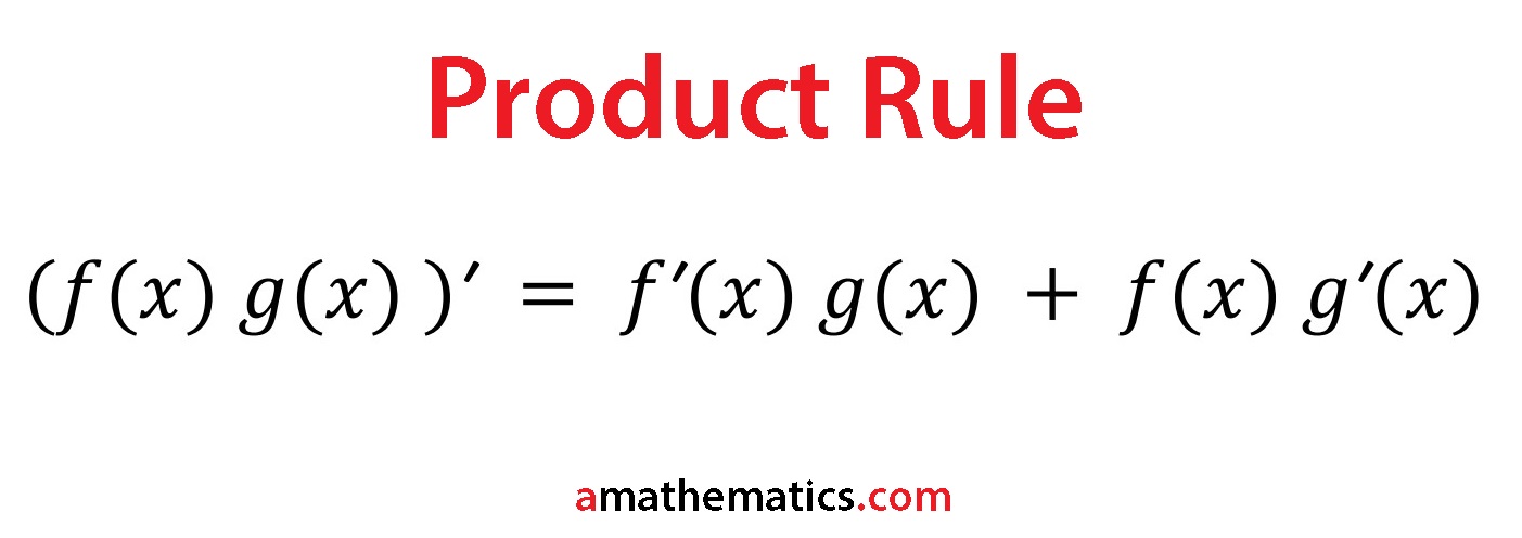 Product Rule for Derivative | How to take the multiplication derivative ...