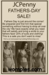 funny stupid ads fathers day jc penny lingerie sale