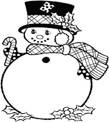 Snowman Coloring Pages