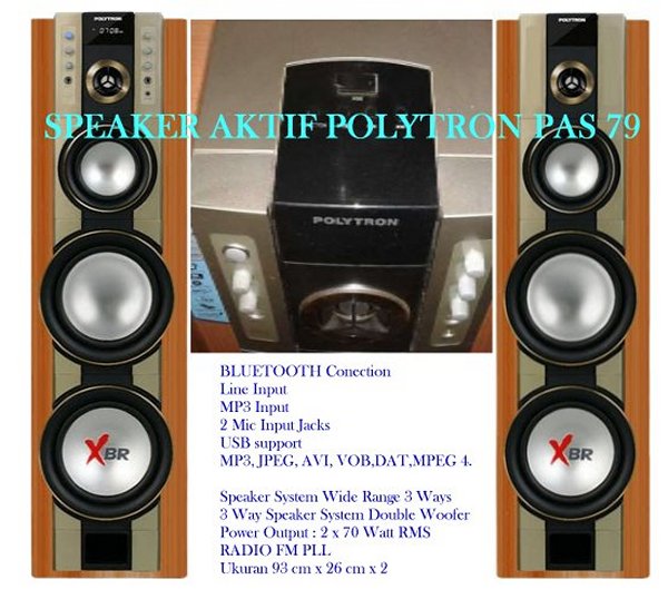 Aktif Speaker Polytron PAS 79 XBR