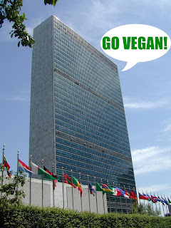 The UN supports veganism