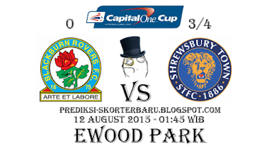 "Agen Bola - Prediksi Skor Blackburn Rovers vs Shrewsbury Town Posted By : Prediksi-skorterbaru.blogspot.com"