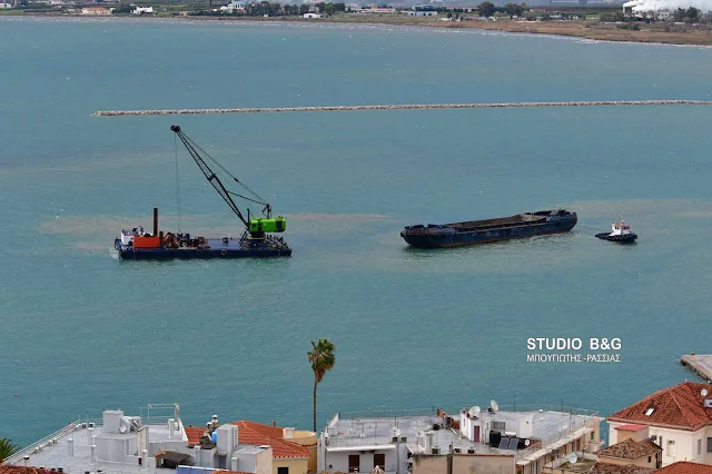 Εντός του Ιουλίου θα ολοκληρωθούν τα έργα εκβάθυνσης στο λιμάνι του Ναυπλίου