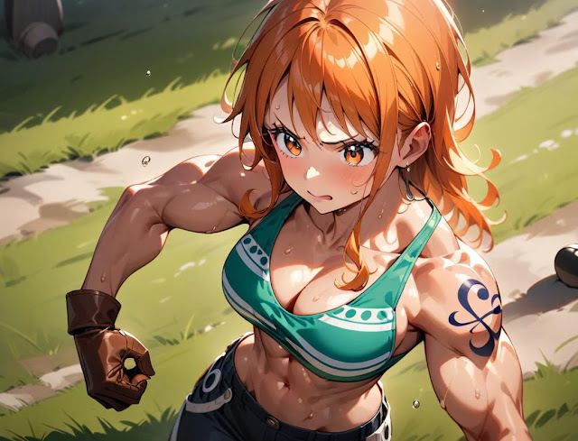 Anime One Piece: Nami trở thành lực sĩ có sức mạnh phi thường 7