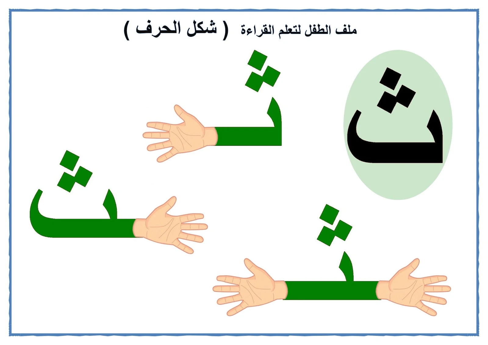 ملزمة شكل الحرف حسب موقعه بالكلمة pdf تحميل مباشر