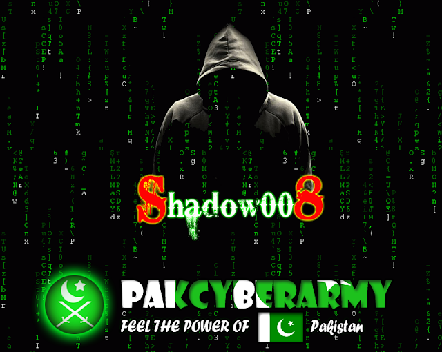 Cyber Detective & Cyber Force Hacked By Shadow008 (PakCyberArmy)