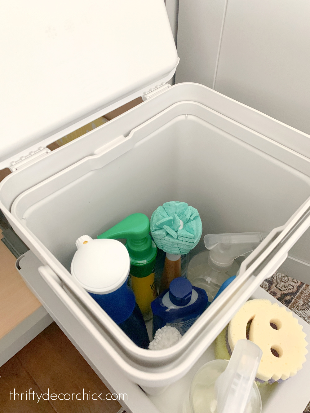 easy under sink storage