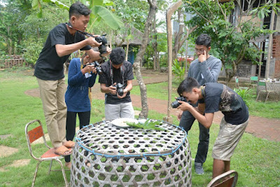 Mengisi Libur Sekolah, Siswa di Denpasar Pelatihan Photografy