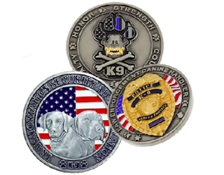 Police Challenge Coins as Gifts