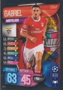 Topps Match Attax UEFA Champions League 2019-2020 (International Variant) SL Benfica Set