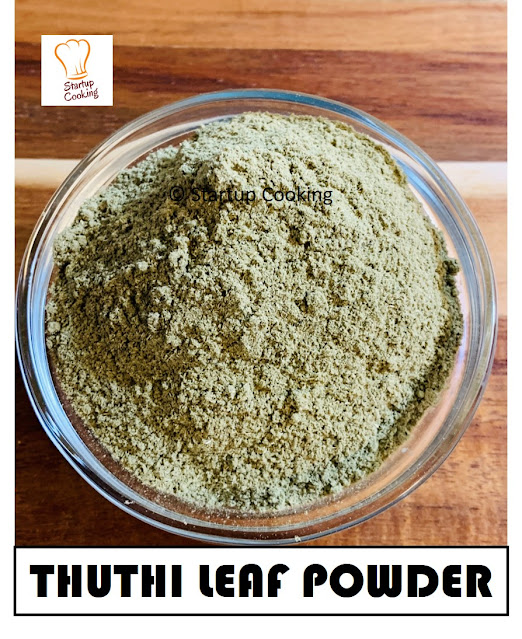 thuthi leaf powder
