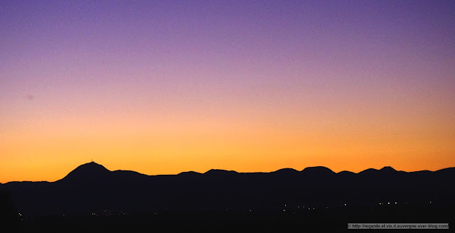 Soleil en Auvergne.