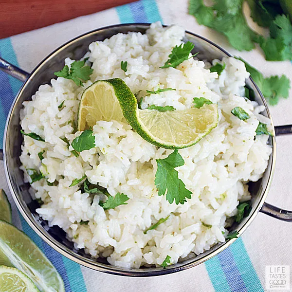 Cilantro Lime Coconut Rice