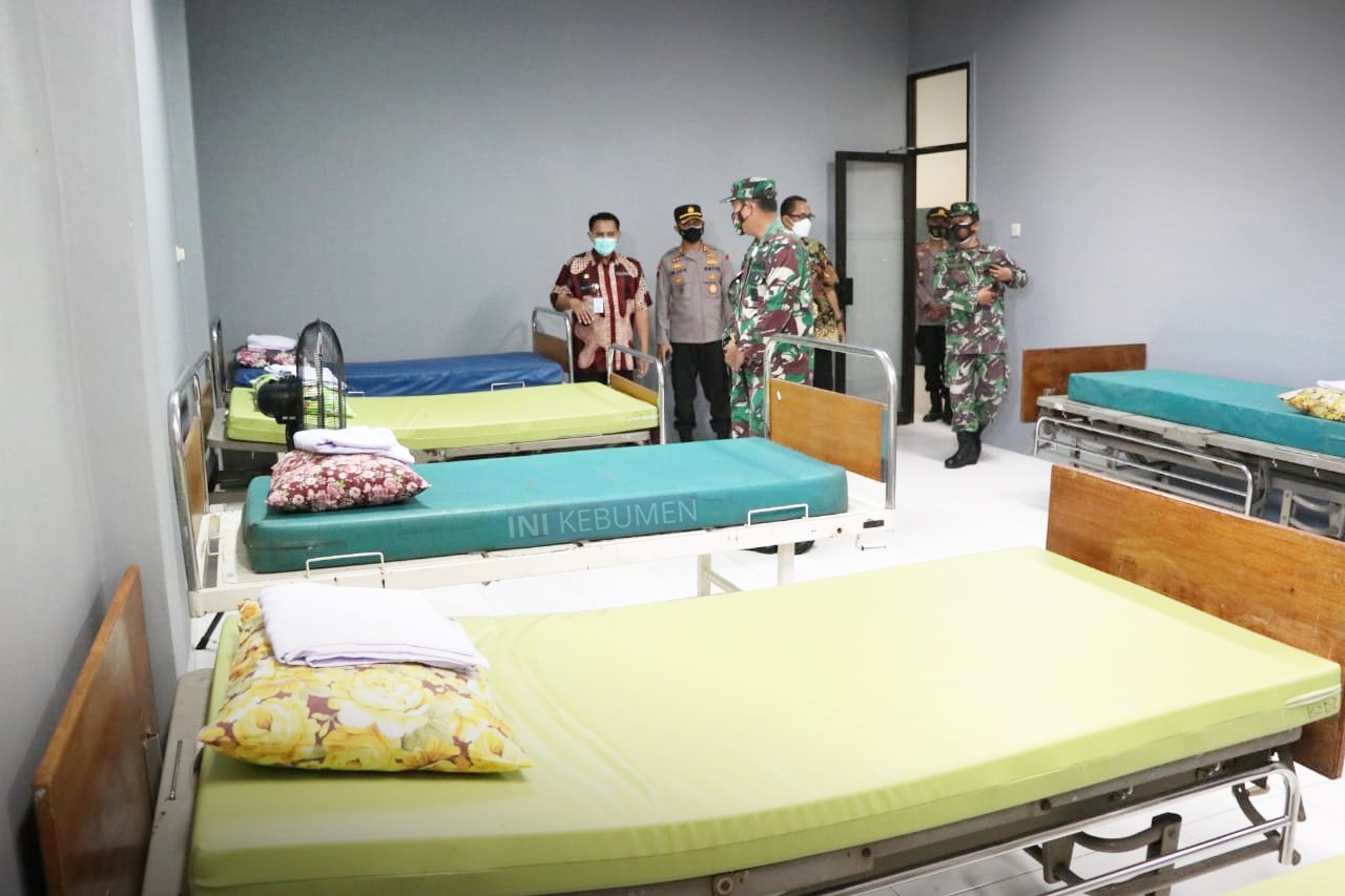 Kapasitas Isolasi Terpusat di "RS Darurat Kebumen" 30 Tempat Tidur