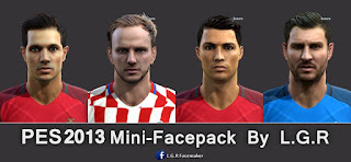 Mini Facepack PES 2013 By L.G.R