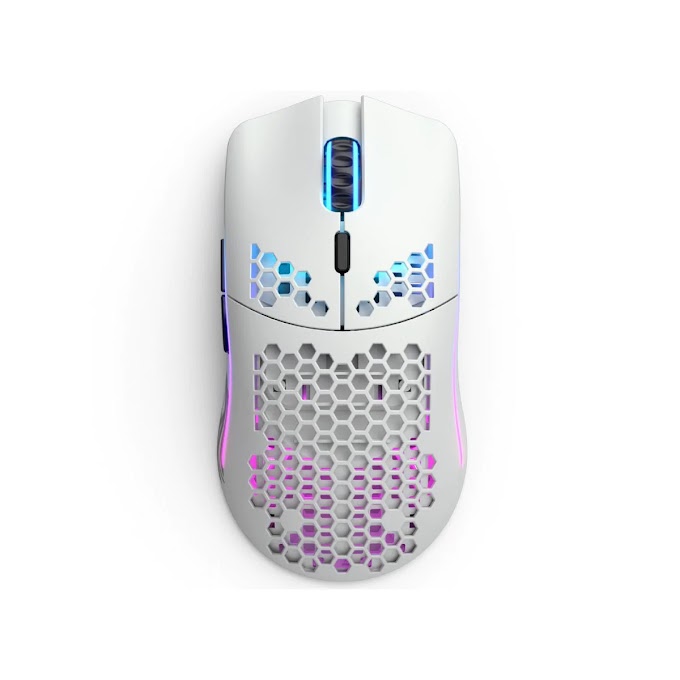 Glorious Gaming Model O Minus Wireless Mouse - Matte White - فأرة