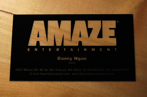 Amaze Business Card