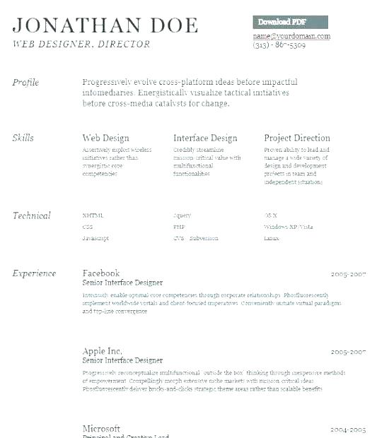 modern resume example blue side resume template modern resume template examples 2019