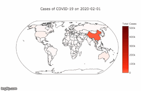 Covidvirus Spreads Out