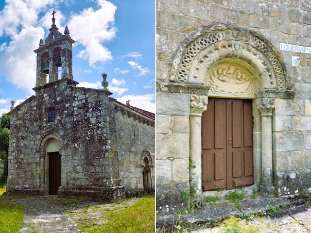 chiesa di Santiago de Cereixo Galizia