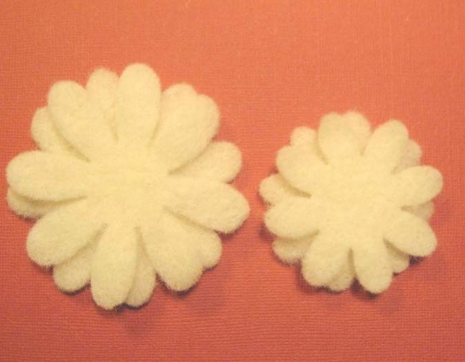 How to make Felt Flowers - Daisy