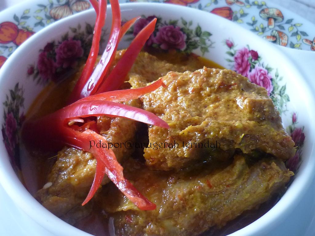 Anugerah Terindah: Pdapor: Ayam Masak Kapitan.