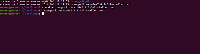 Tutorial Cara mengintall Linux Apache + MariaDB + PHP + Perl (LAMPP) di Linux Ubuntu 20.04 