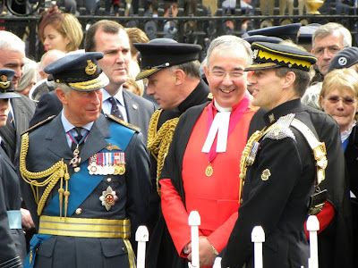 Prince William and his father Prince Charles