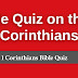 Malayalam Bible Quiz on 1 Corinthians: Prove Your Biblical Knowledge With This 1 Corinthians Bible Quiz