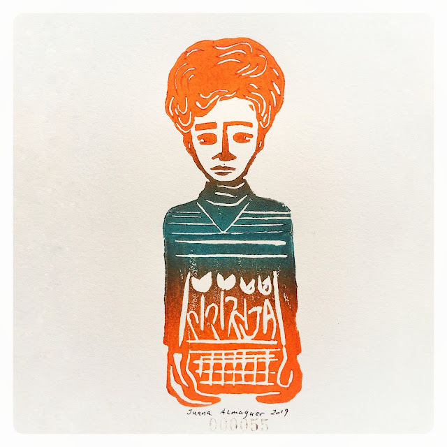 galleryjuana linocut