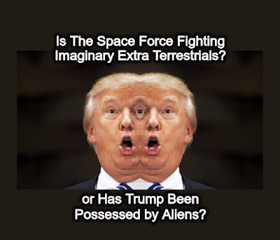 Trump has been Possessed by Space Aliens - meme - gvan42