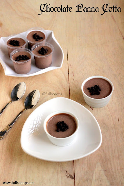 Chocolate Panna Cotta