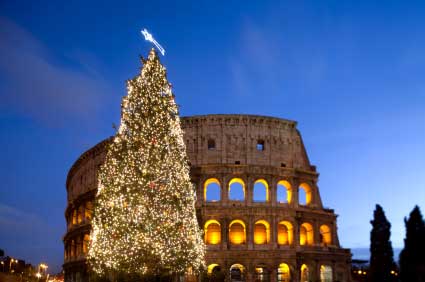 Colesseum at Christmas
