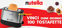 Logo Con Nutella vinci 2.800 Tostafette Philips