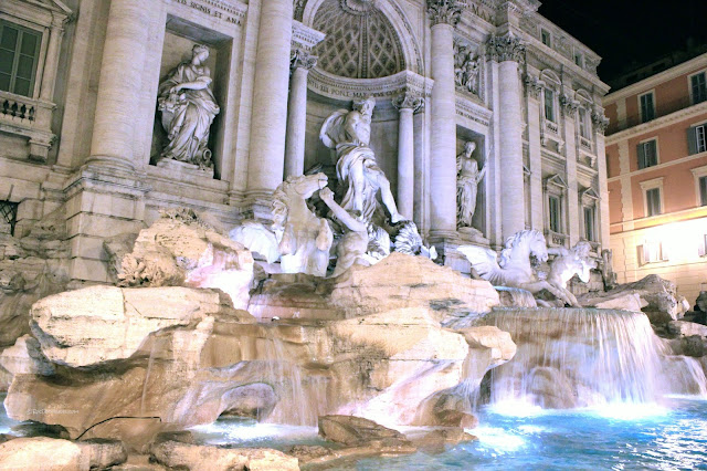 Rome Italy geology rocks travel Vatican St. Peter's basilica Colosseum Pantheon Forum Trevi fountain marble granite travertine copyright RocDocTravel.com