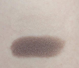 burberry sheer eyeshadow midnight brown trench swatches