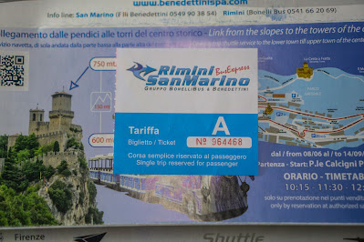 Tiket Bus Rimini - San Marino