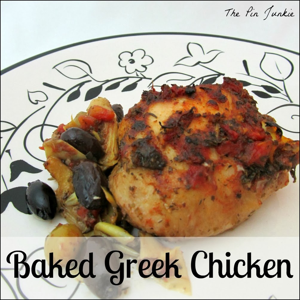 Baked Greek Chicken