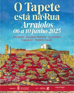 Cartaz O Tapete Está na Rua 2025 - Arraiolos