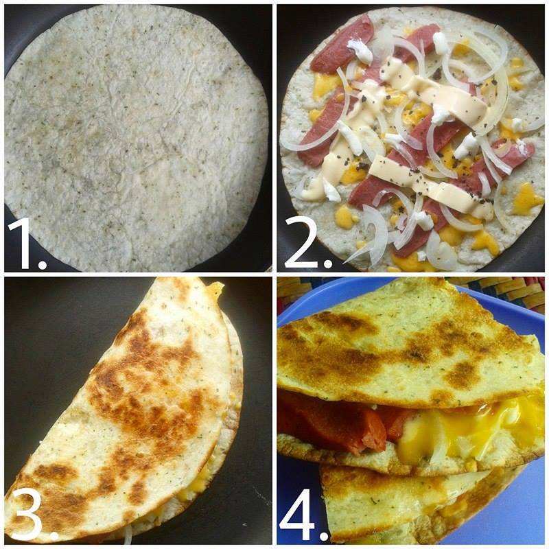 Tortilla Hot & Roll Simple  Koleksi Resepi Emak