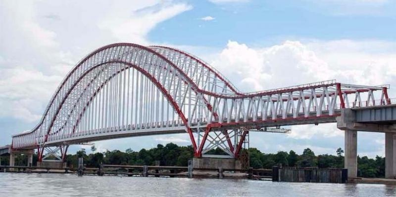  Jembatan  Rangka Baja di Indonesia Area TEKNIK SIPIL