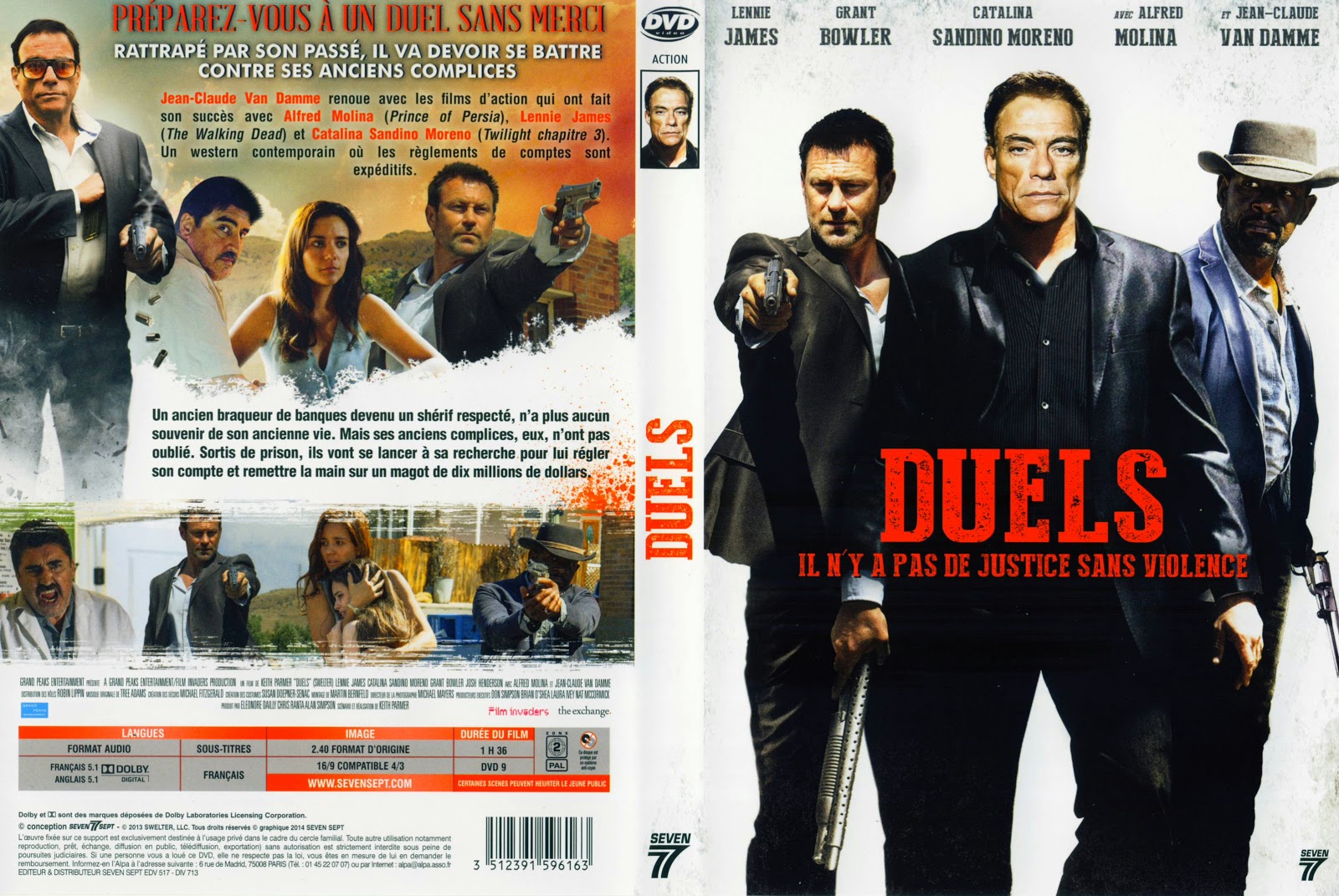 jaquette dvd Duels 2014