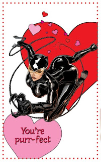 Catwoman Valentine's Day card from Young Romance #1