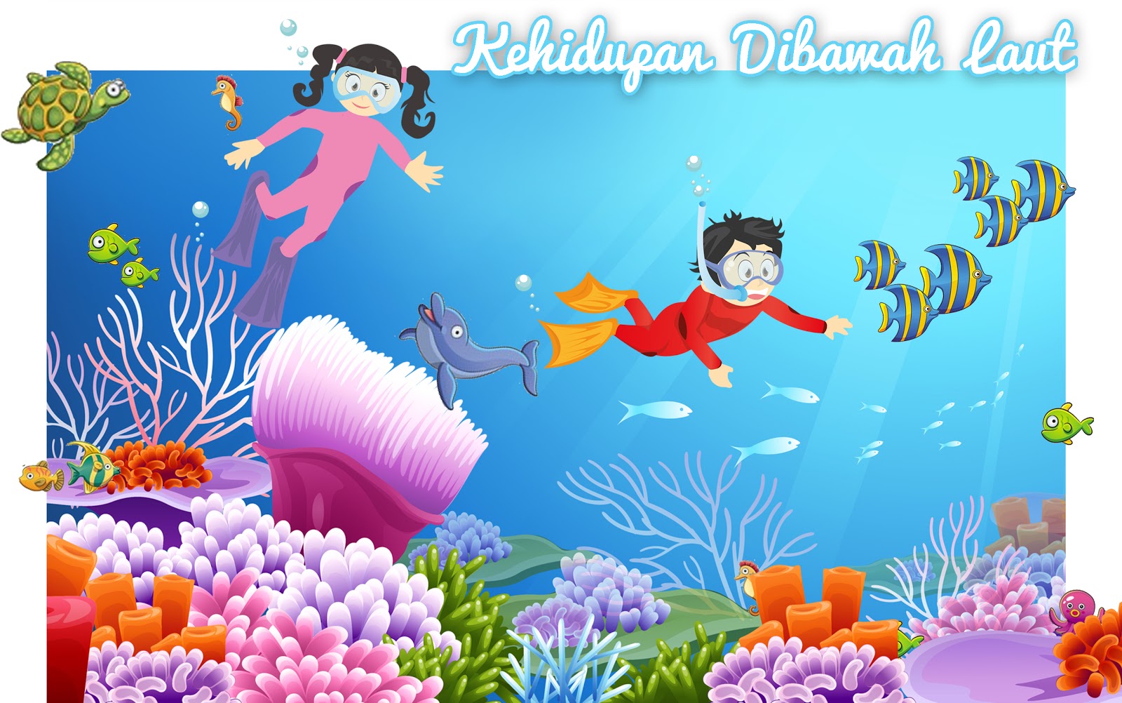 Cerita Anak Kehidupan Bawah Laut Bagian 2 INSPIRASI Cerita Anak Kehidupan Bawah Laut Bagian 2 INSPIRASI