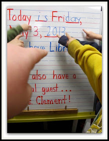 Kindergarten Morning Message of Welcome by KindergartenRocks via RainbowsWithinReach